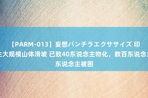 【PARM-013】妄想パンチラエクササイズ 印度发生大规模山体滑坡 已致40东说念主物化,数百东说念主被困