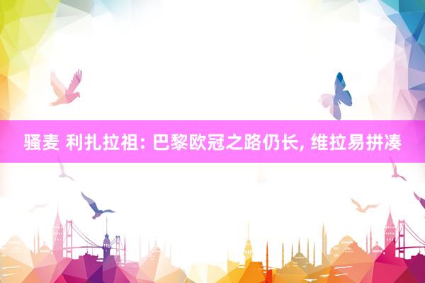 骚麦 利扎拉祖: 巴黎欧冠之路仍长， 维拉易拼凑